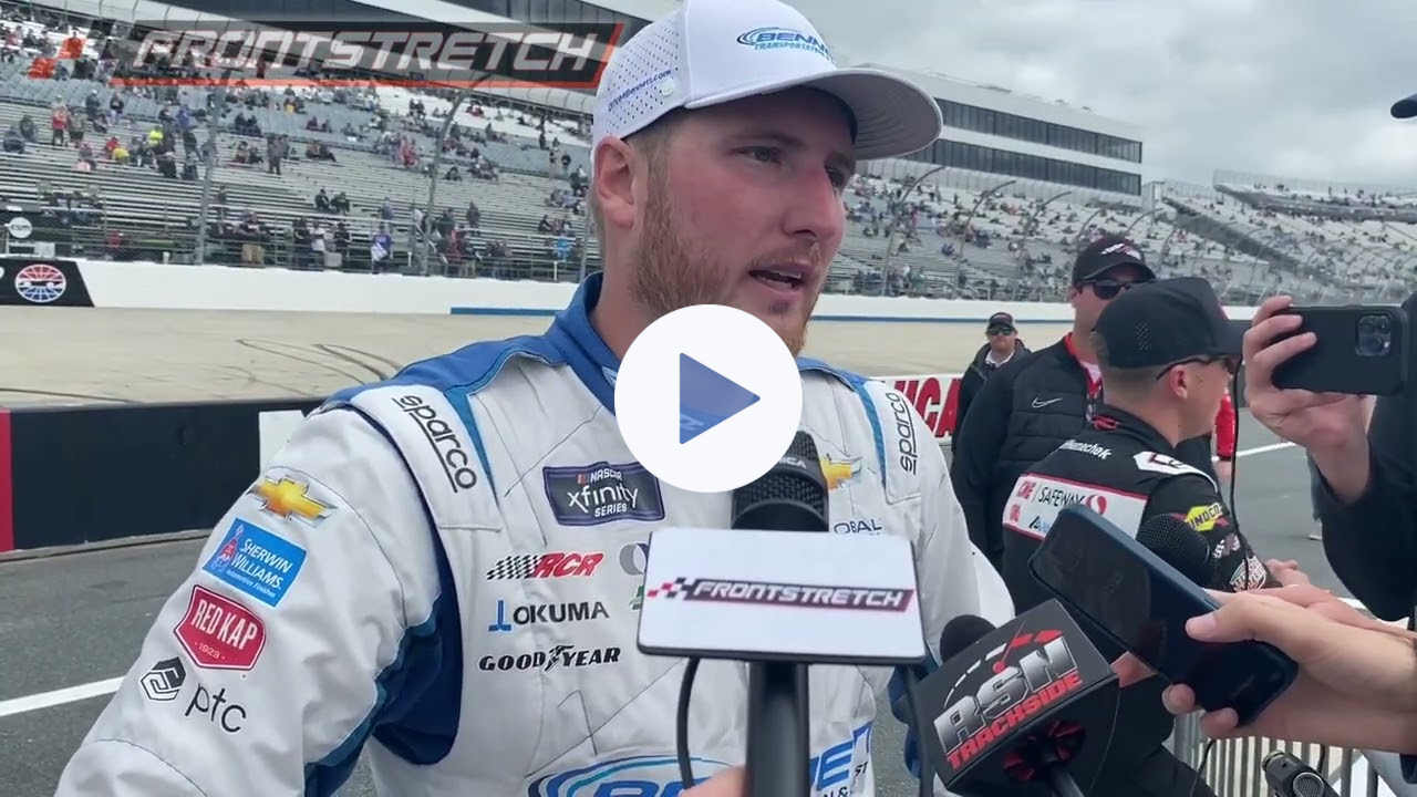"I thought it was really uncalled for" -Austin Hill after mid-race contact with Ryan Truex