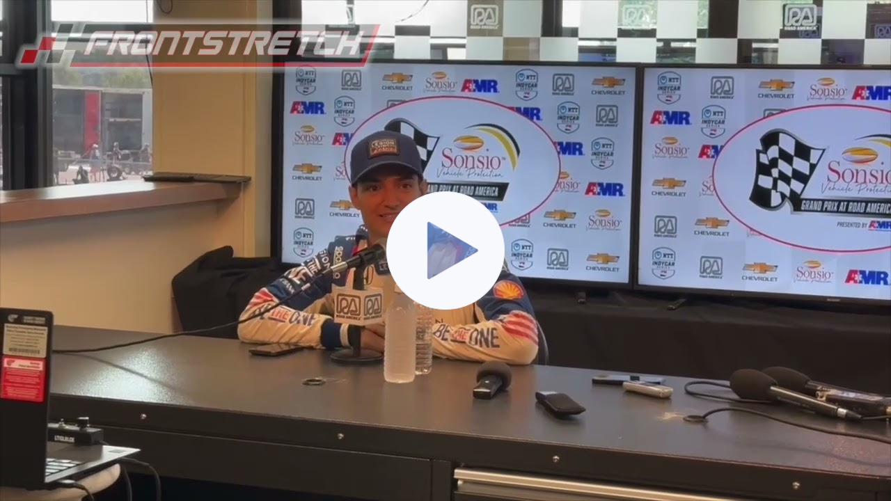 Alex Palou Wins the IndyCar Race art Road America