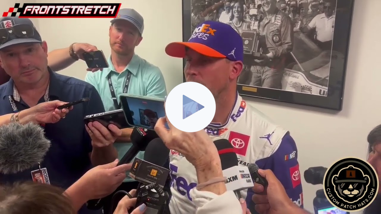 Denny Hamlin Reacts to the L2 Penalty He Received Before the Race at Daytona