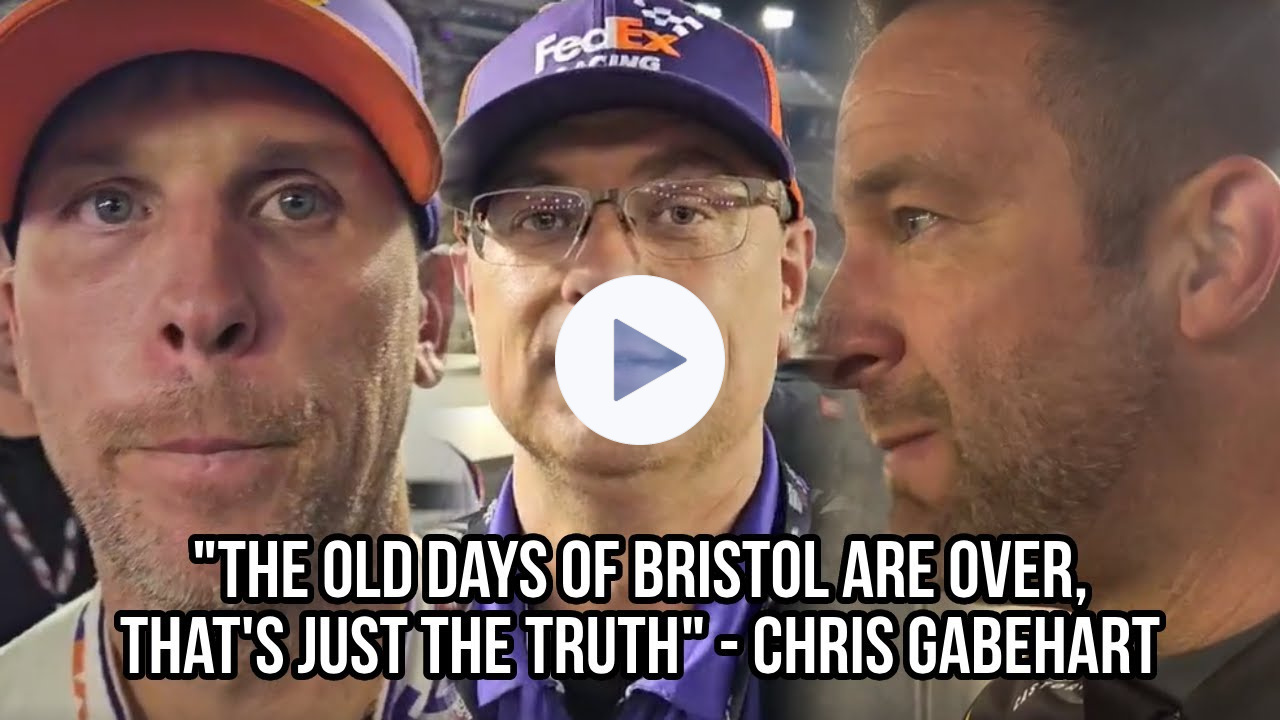 Denny Hamlin, Chris Gabehart & Chris Gayle Discuss Racing Quality at Bristol