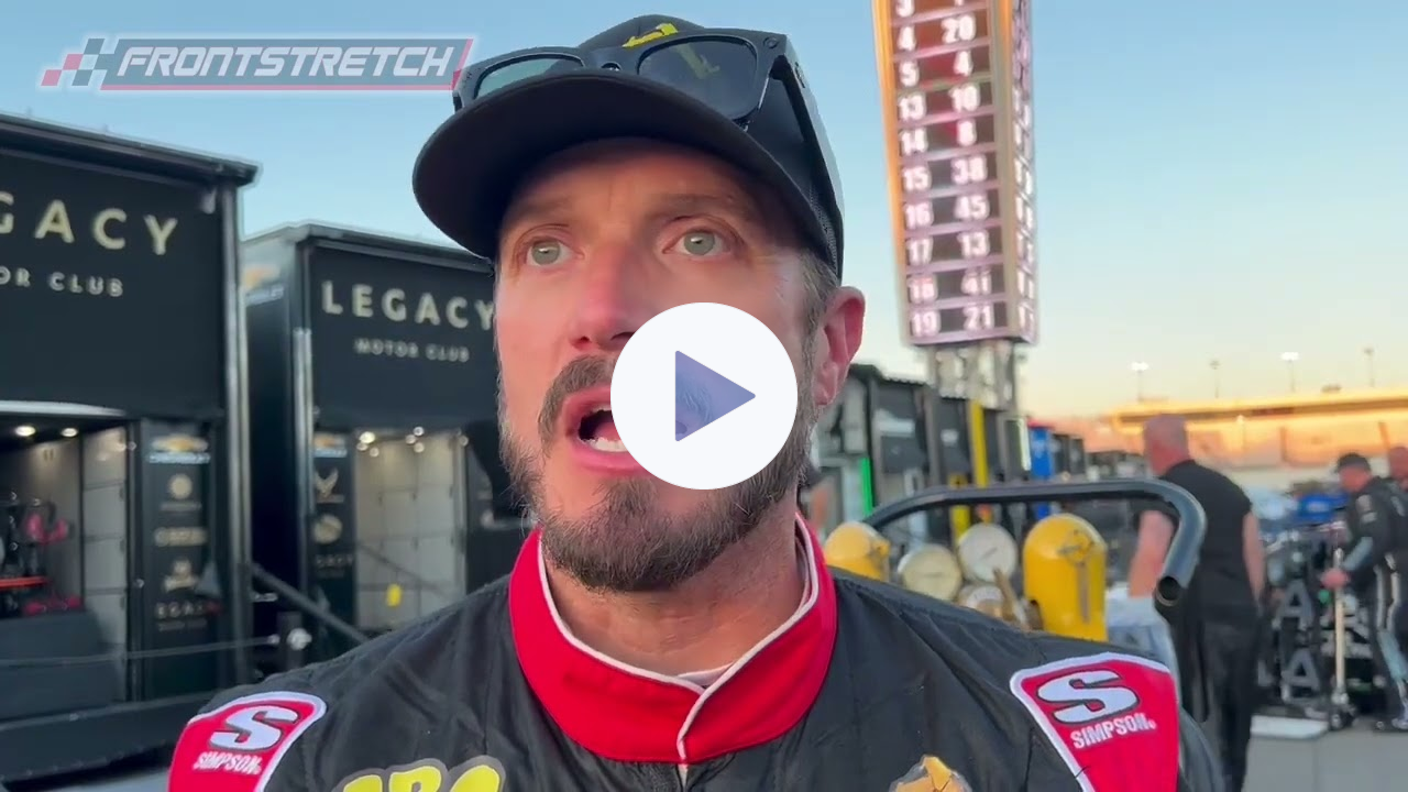 "The Guy Has Been Preaching Respect The Last Few Weeks"- JJ Yeley On Denny Hamlin Wrecking Him