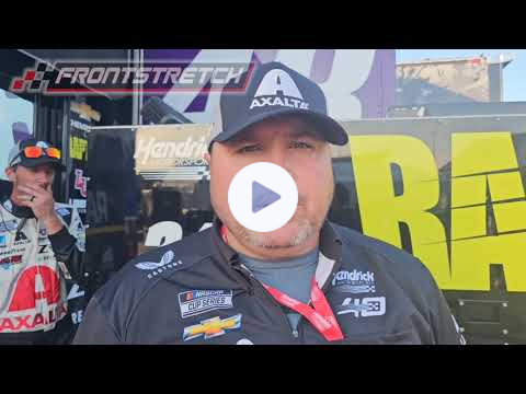 William Byron's Crew Chief Rudy Fugle on Byron Making Contact W/Ryan Blaney