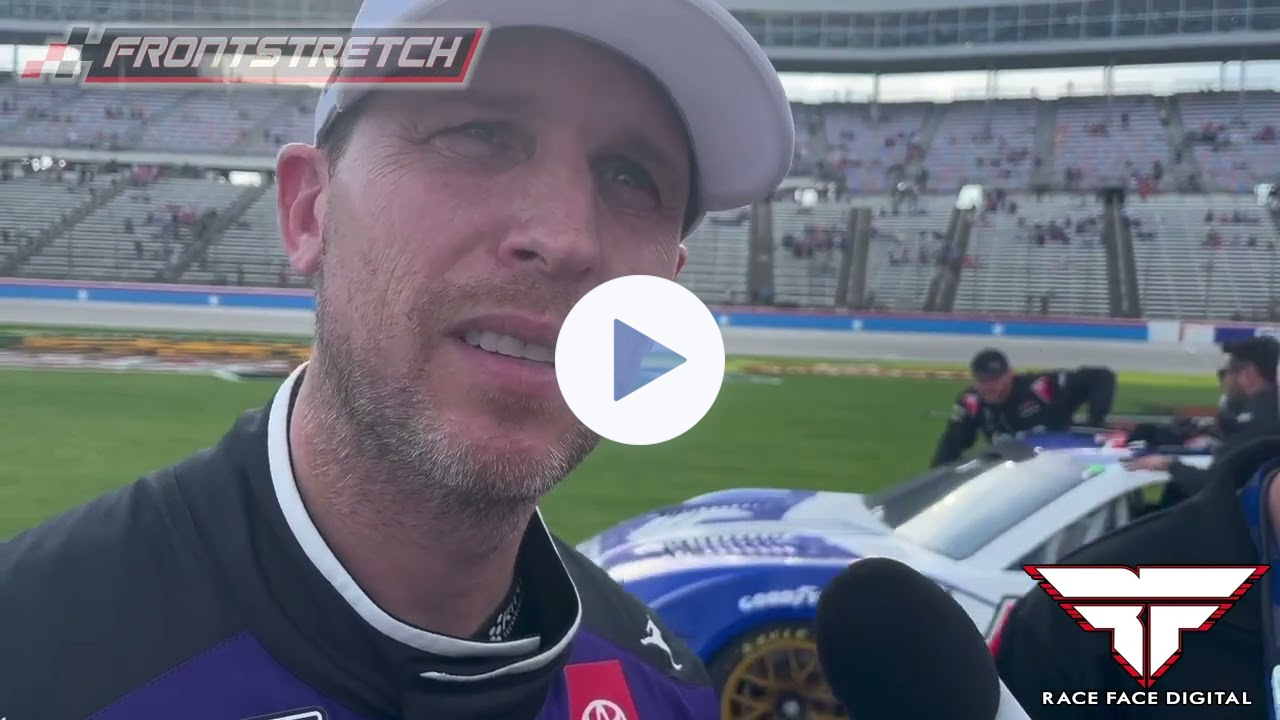 Denny Hamlin Spins Battling Chase Elliott: "I Was Going For The Win, Got Loose And Spun Out"