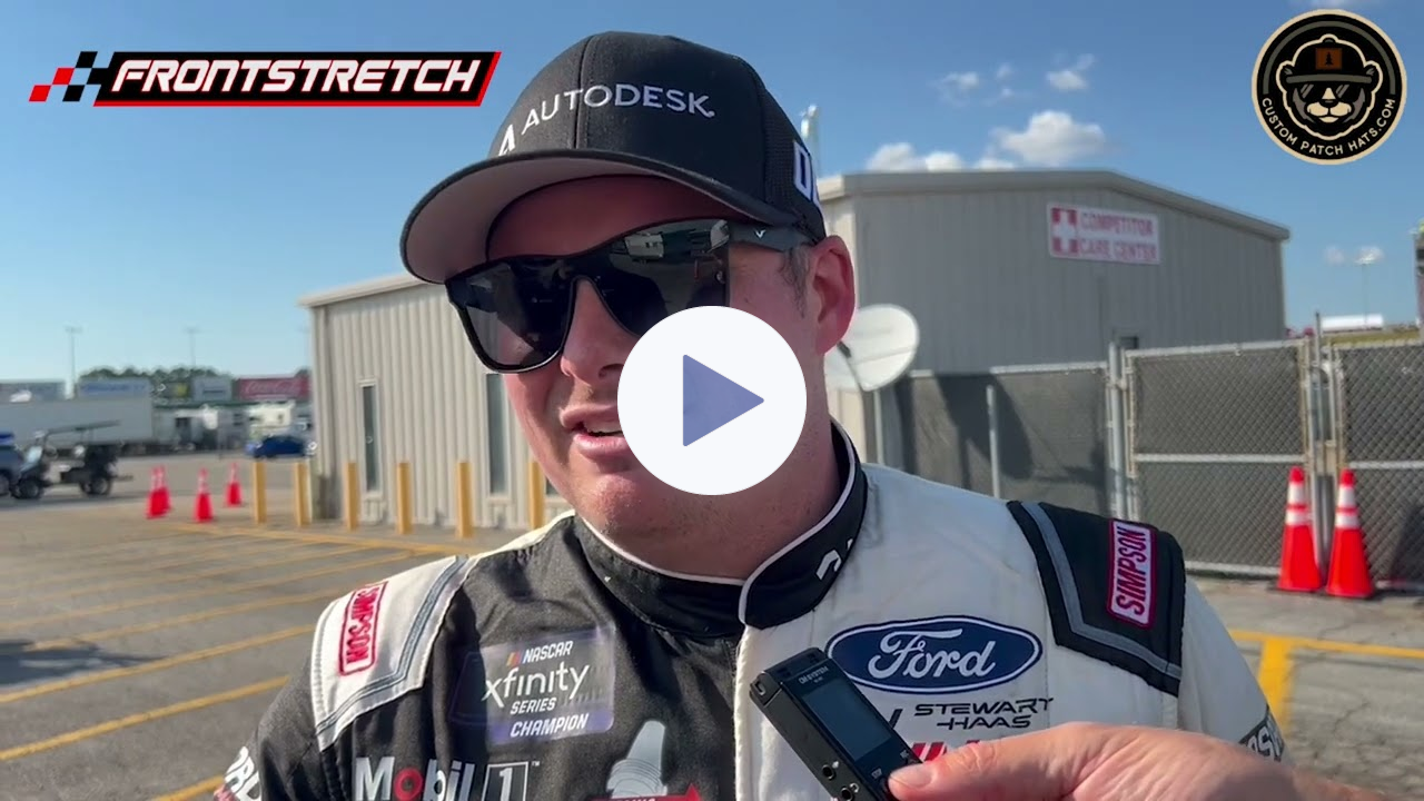 Justin Allgaier, Cole Custer and Ryan Sieg Discuss Late Race Wreck At Atlanta Motor Speedway