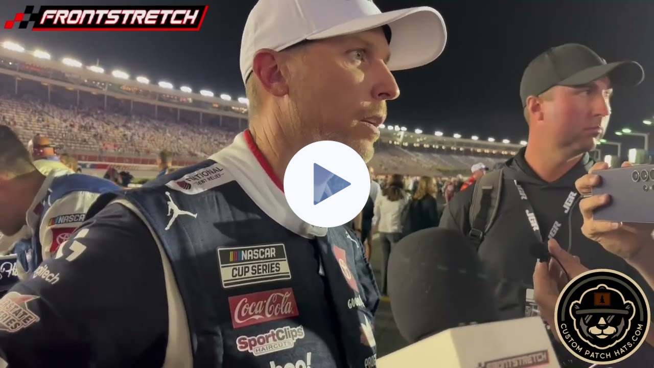 Denny Hamlin Has Coca-Cola 600 Win Slip Away After Nothing Came Out of 2nd Fuel Can on Final Stop
