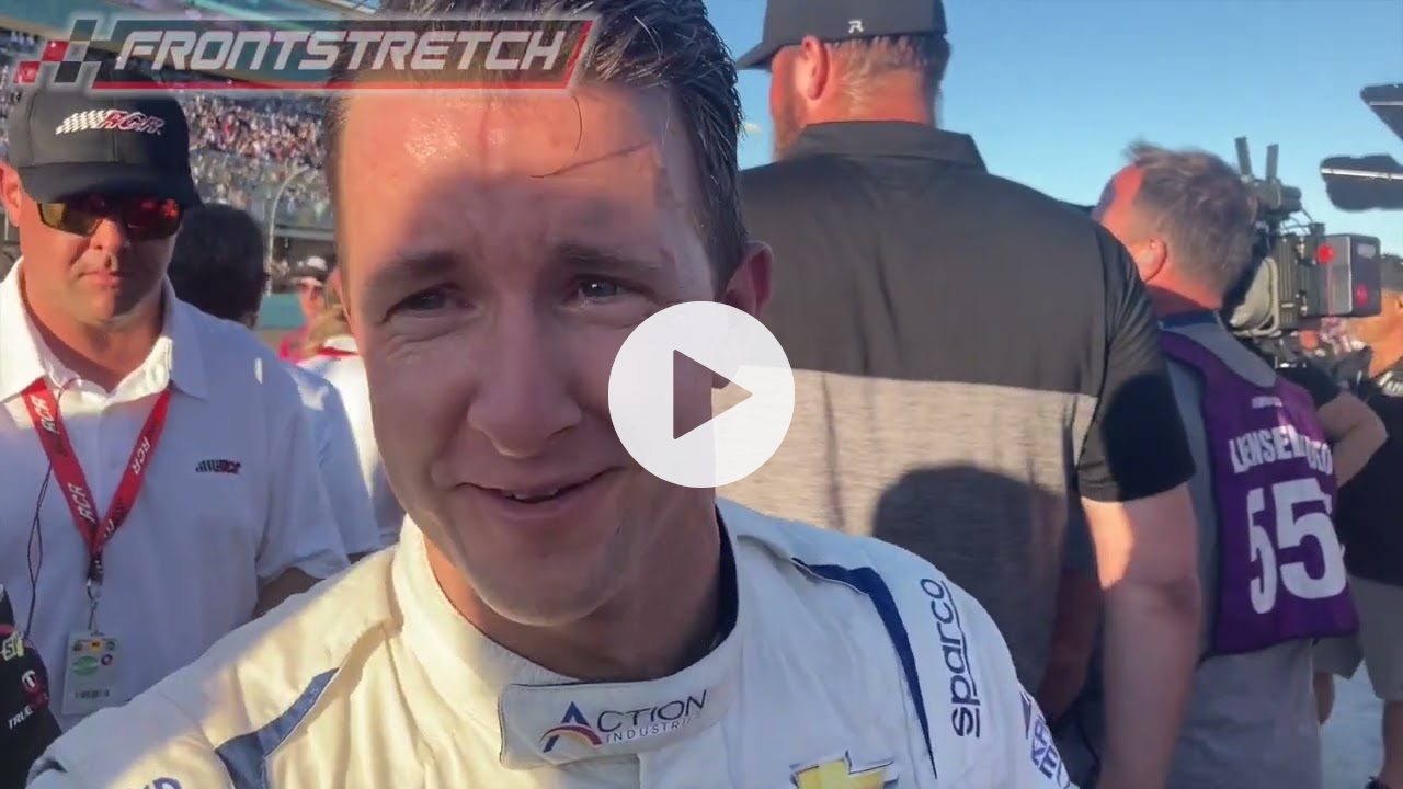 "Fun As S***" - AJ Allmendinger On Battle With Ross Chastain & 3rd-Place Homestead Finish