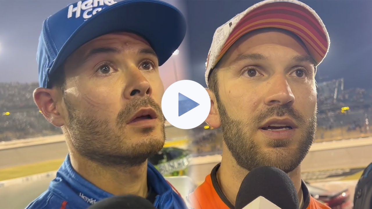 Kyle Larson And Daniel Suarez Give Respective Sides On Contact That Ended Larson's Day