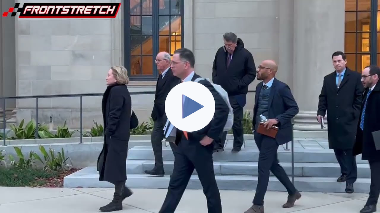 Principal Members of 23XI/FRM vs. NASCAR Lawsuit Exit Court Following First Day of Trial