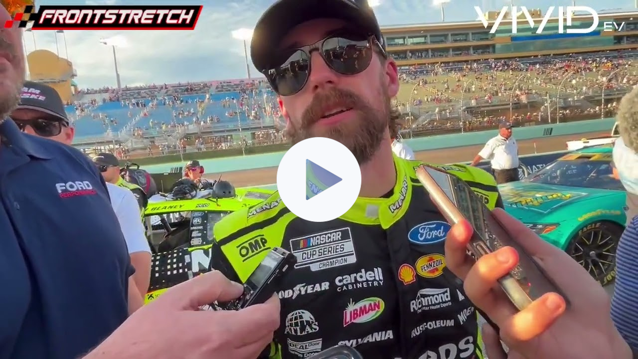 Ryan Blaney Loses Race In Final Corner to Tyler Reddick: "Did Not Have A Good Last Lap"