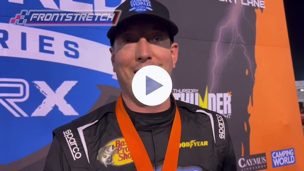 Kyle Busch After Winning SRX Race "(Brad) Tried To Turn Down And I Was Already There"