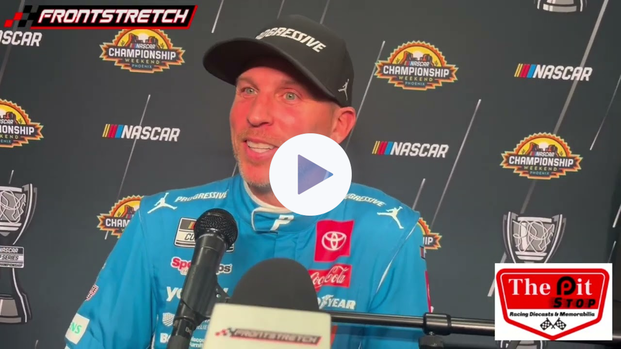 Denny Hamlin on Feeling Pressure for 1st Title: "The Pressure Is Probably Most on Me"