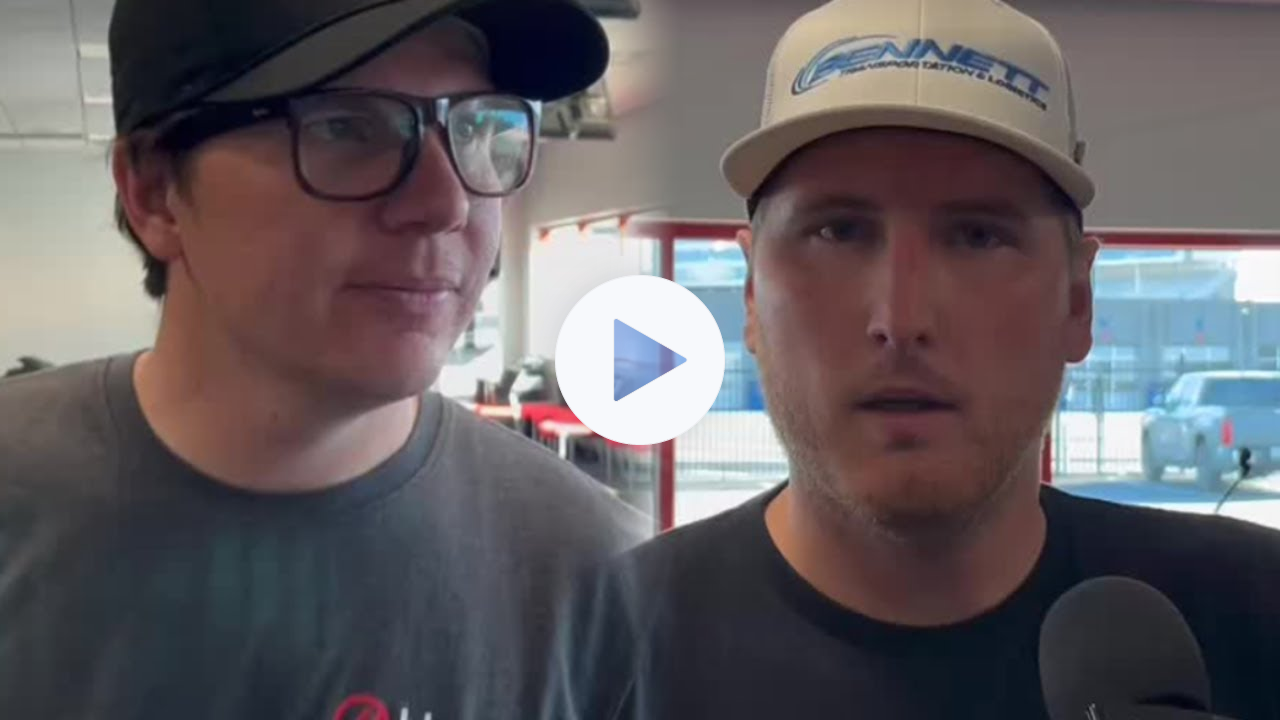 Sheldon Creed & Austin Hill React to Tire Test, Cup & Xfinity Cars Being on Track at the Same Time