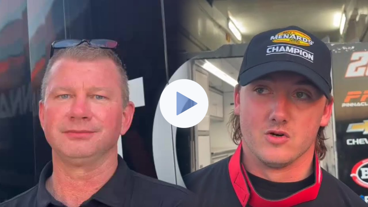 Brenden "Butterbean" Queen Wins 2025 ARCA Menards Series Title; His GM, Shane Huffman, Reacts