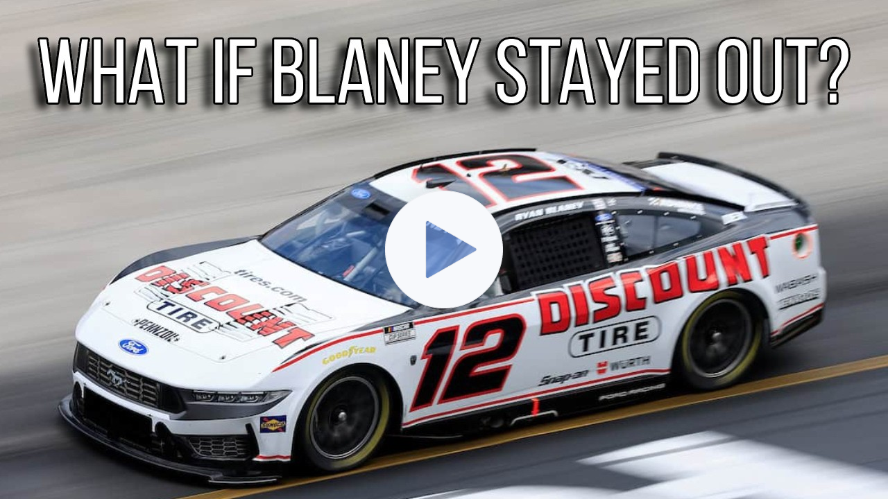 What if Ryan Blaney Stayed Out at the Penultimate Caution at Bristol? | NASCAR Mailbox