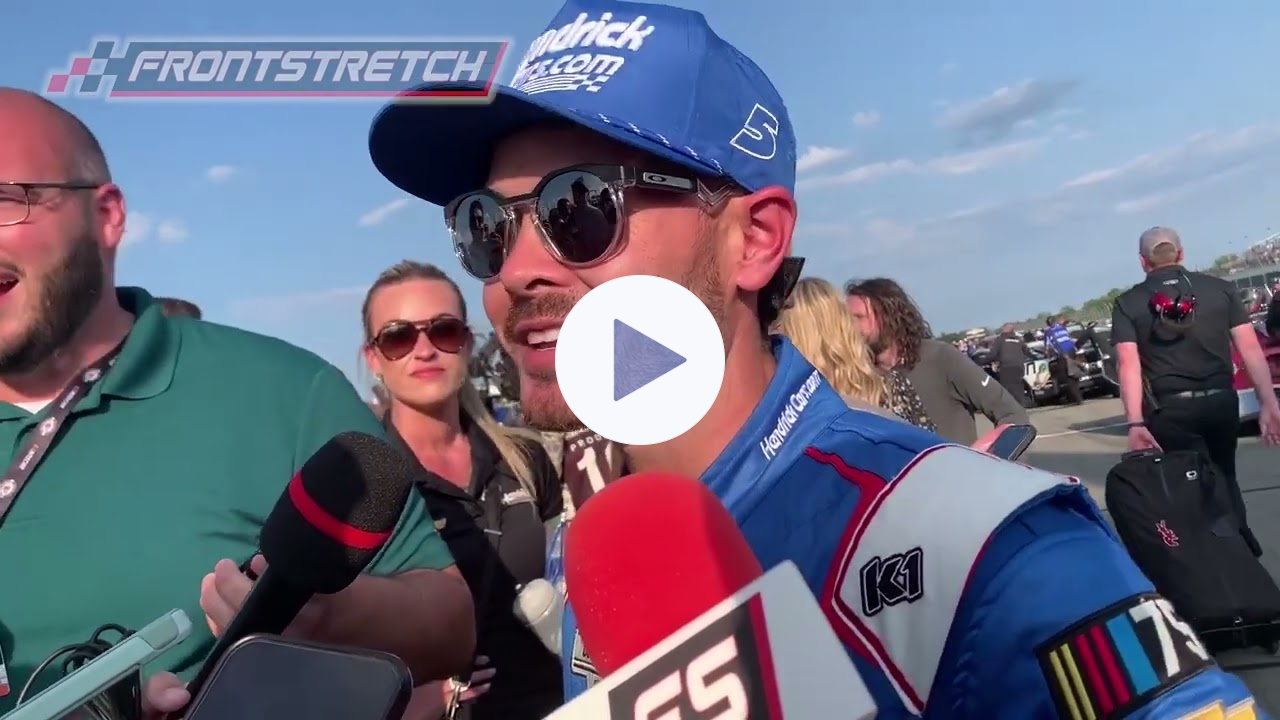 Kyle Larson Doesn't Hold Back On Contact With Denny Hamlin: "It Was His Only Opportunity To Beat Me"