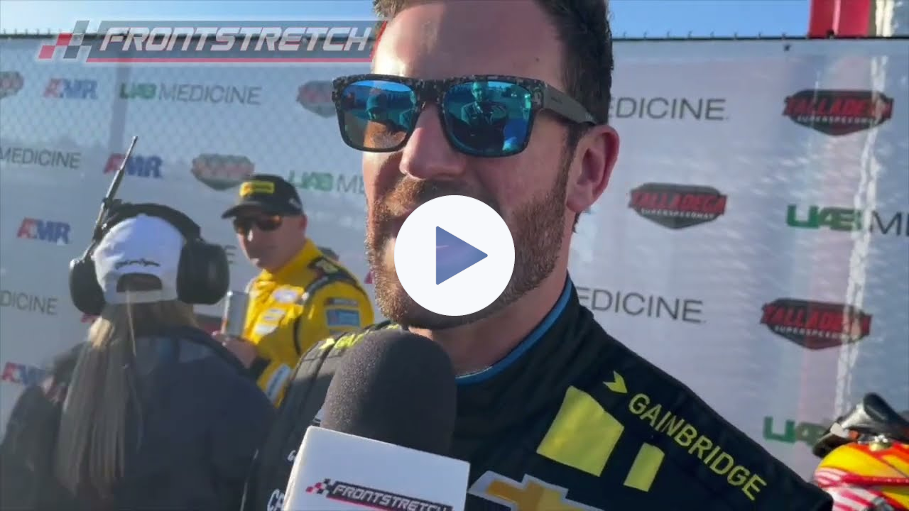 Corey LaJoie Details Last Lap Flip at the End of Talladega Race: "10 Out of 10 Don't Recommend It"