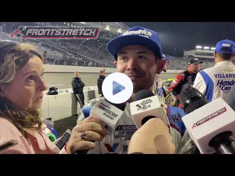 Kyle Larson Discusses Contact with Martin Truex Jr Post-Race; Bubba Wallace Spinning Larson