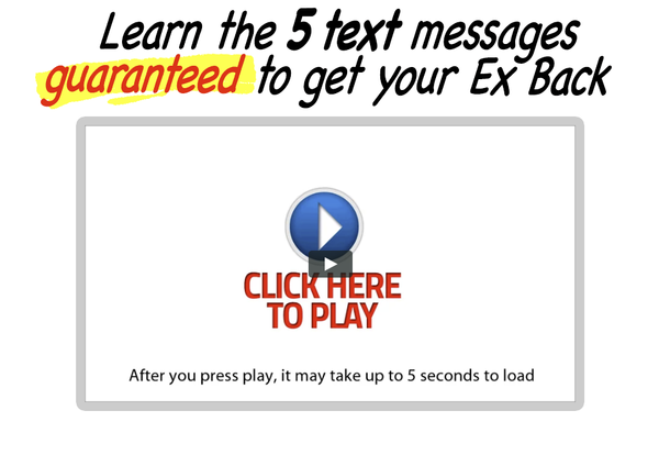 5 Text Messages To Get Your Ex Back