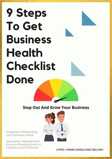 9 Steps to Get Business Health Checklist Done