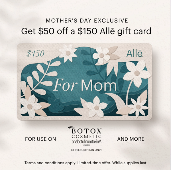 TODAY ONLY 5/3/22 at 10am50 Off Allē Gift Cards for Mom or You