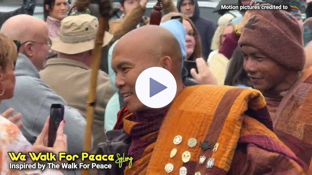 "We Walk For Peace" - (Original)