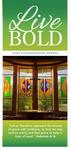 Live Bold 2022 Brochure