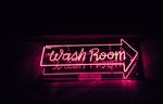 Wash Room sign