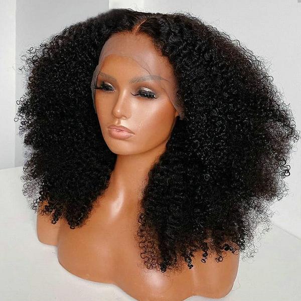 curly human hair wig