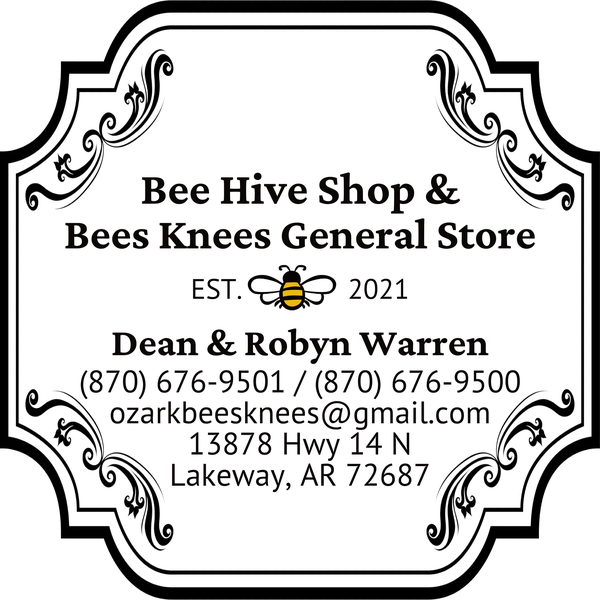 Bee Hive Shop & Bees Knees General Store Logo