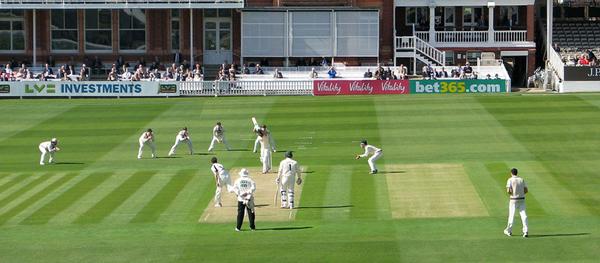 Lord's Cricket Ground by John Sutton. Wikimedia Commons