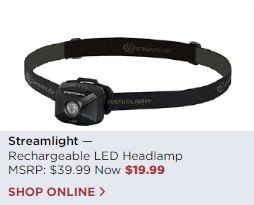 Streamlight Rechargable LED Headlamp