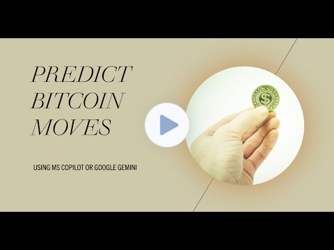 Can you predict Bitcoin moves with MS Copilot or Google Gemini