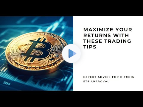 Bitcoin ETF approval so here is what i trade for high return