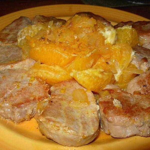 Pork Tenders with Fresh Oranges