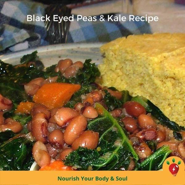 Black Eyed Peas & Kale Recipe