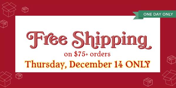 Stampin' Up! Free Shipping Day