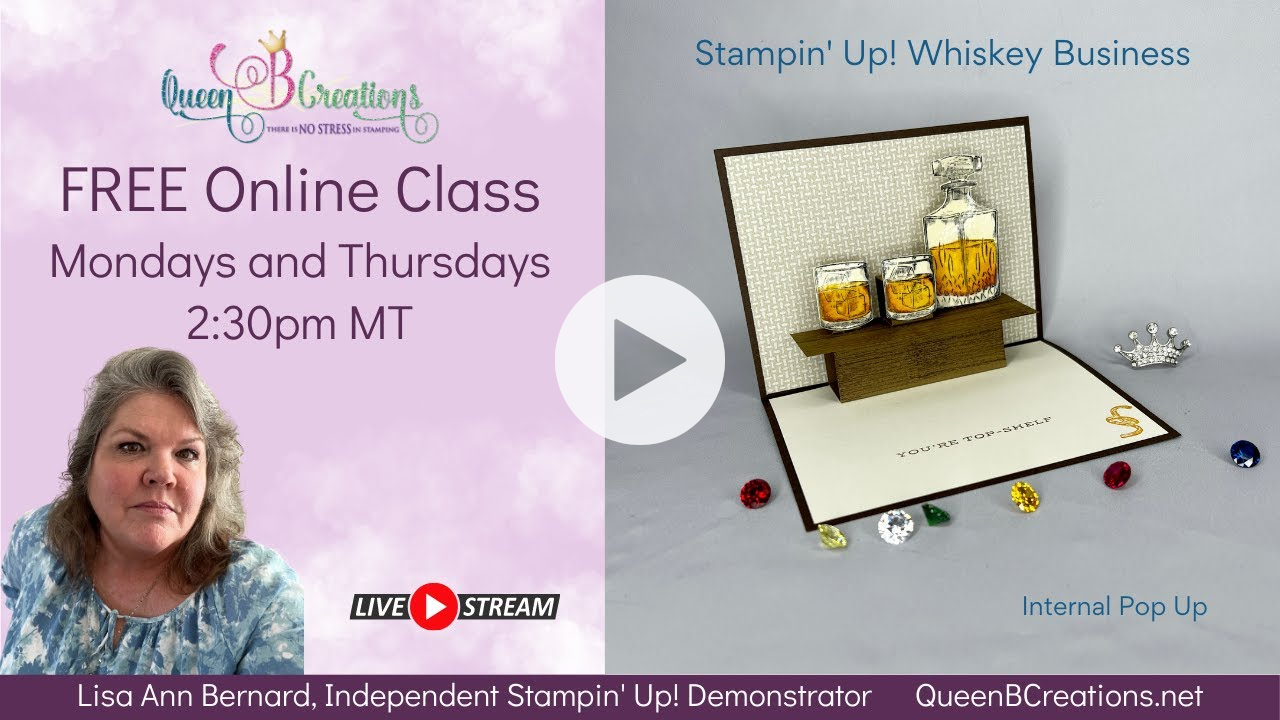 👑 Stampin' Up! Whiskey Business internal pop-up