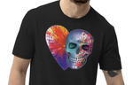 Toxic Love Floral Skull Recycled T-Shirt