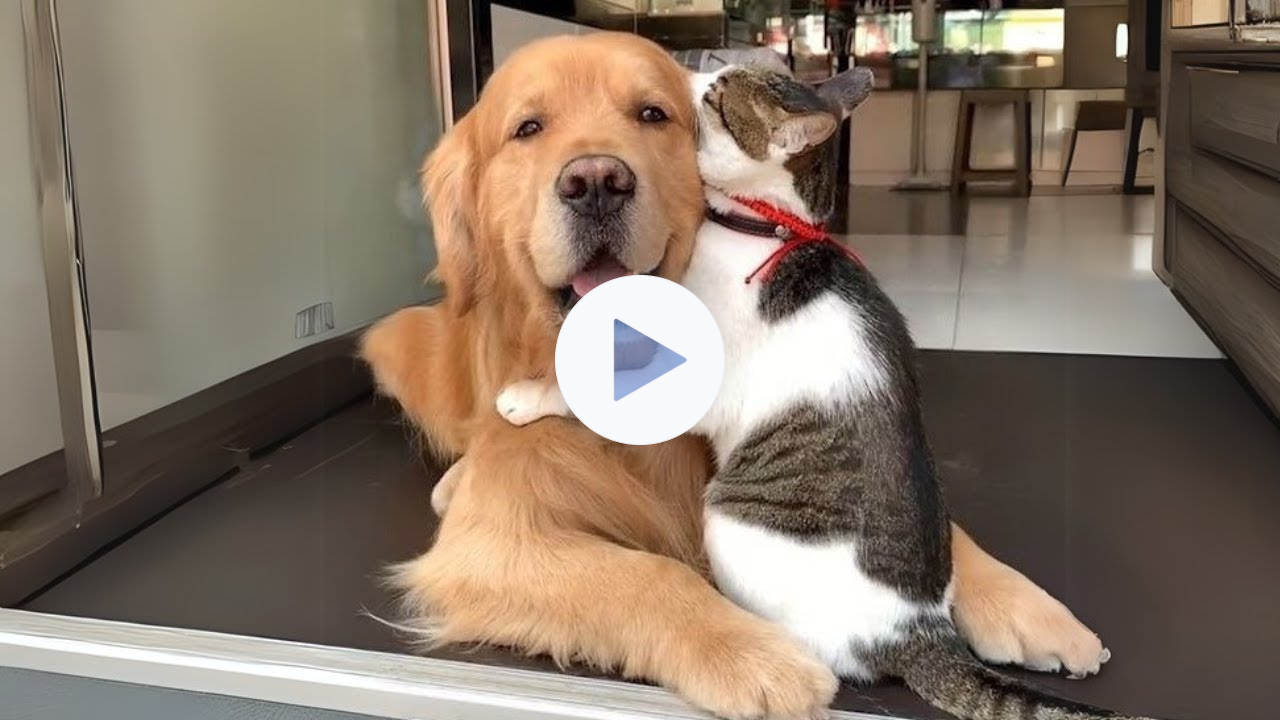 When Your Cats Who Can't Deny Their Love for Dogs!