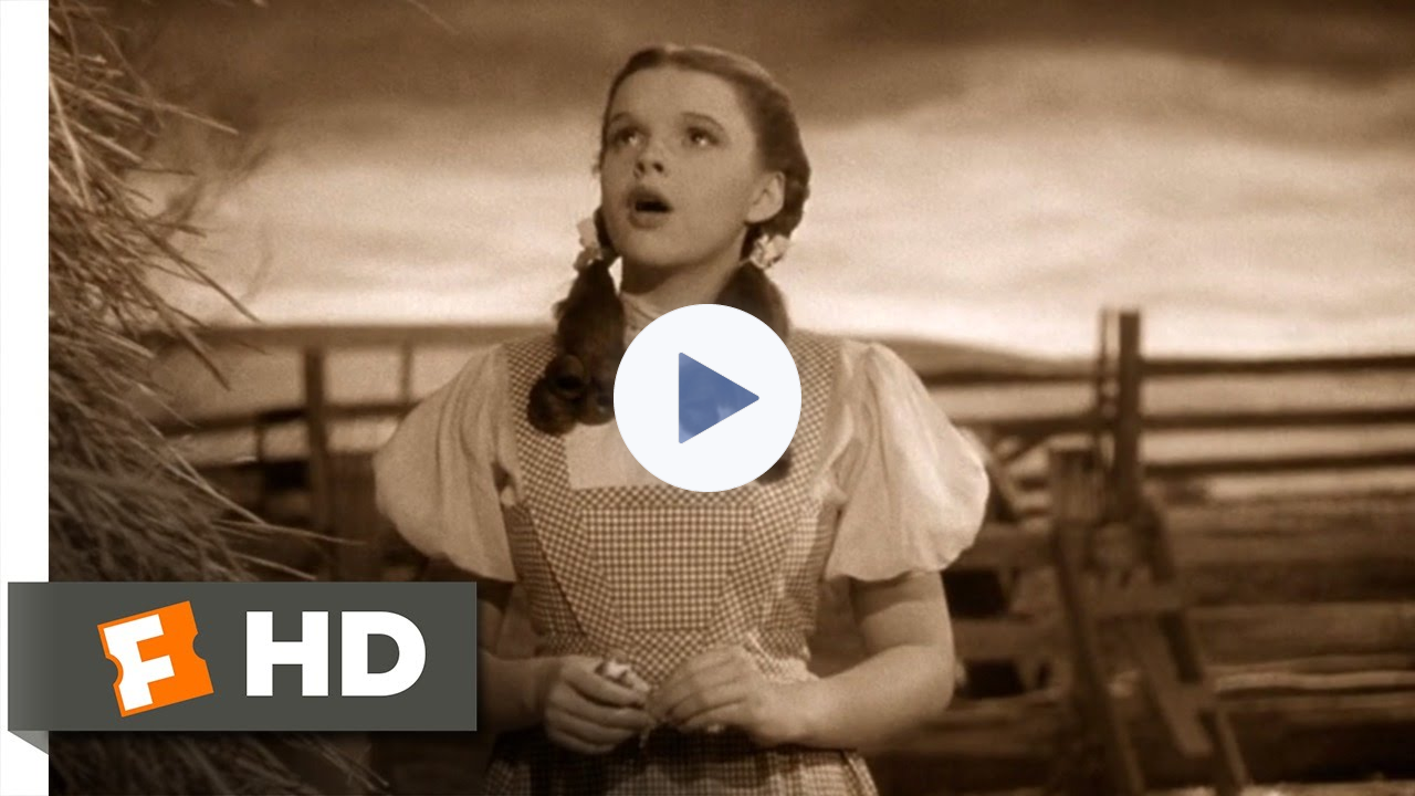 Somewhere Over the Rainbow - The Wizard of Oz (1/8) Movie CLIP (1939) HD