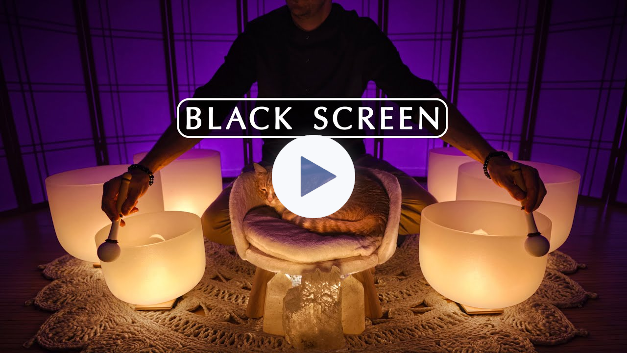 RESETTING YOUR VAGUS NERVE FOR SLEEP (Black Screen Version)