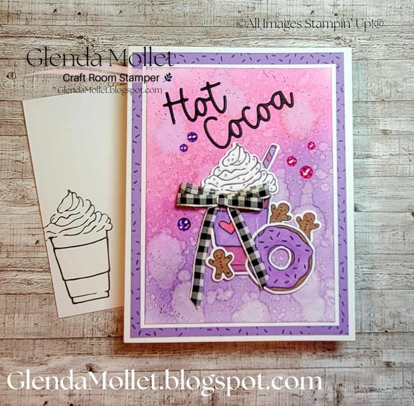 Season of Green & Gold Christmas card