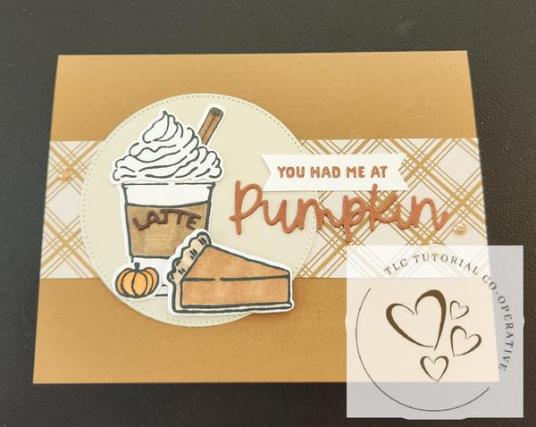 Frames & Flowers Just For You card.