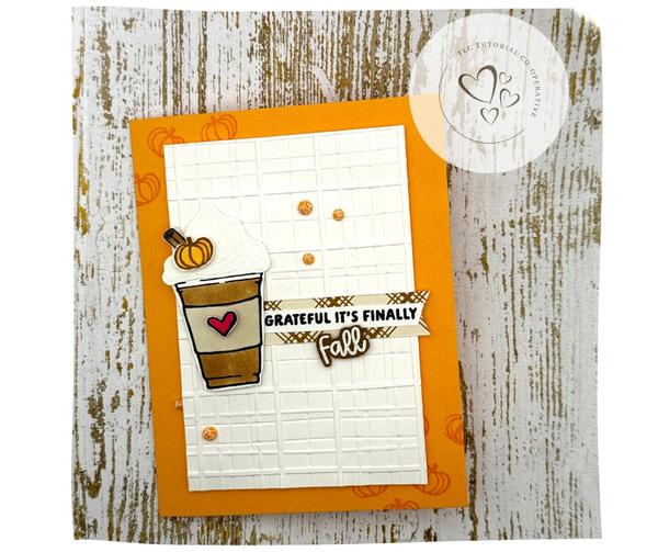 Frames & Flowers Just For You card.