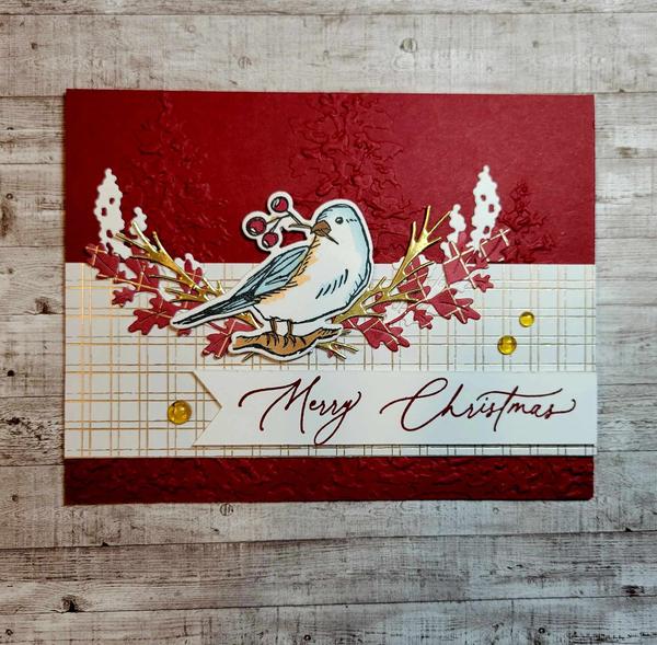 Frames & Flowers Just For You card.