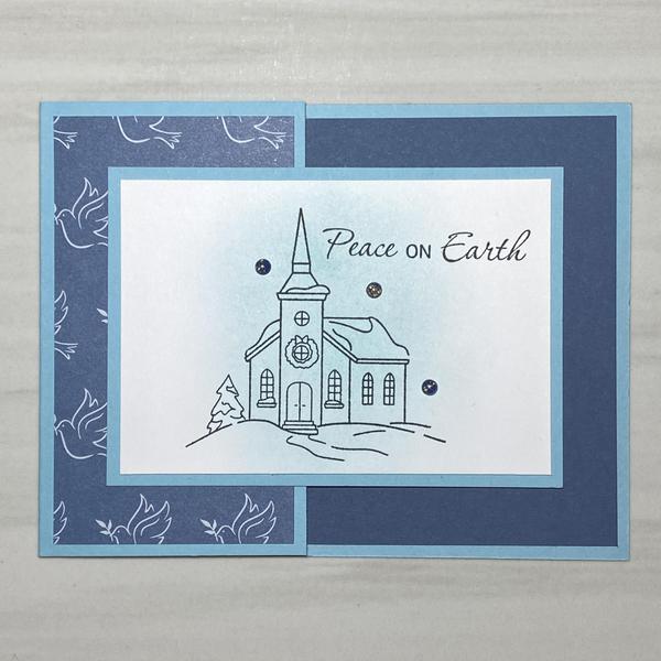 Frames & Flowers Just For You card.