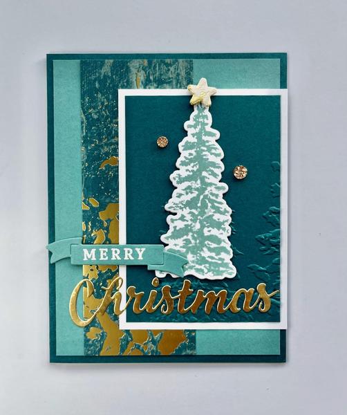 Frames & Flowers Just For You card.