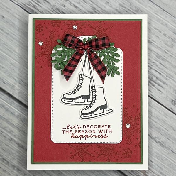 Frames & Flowers Just For You card.