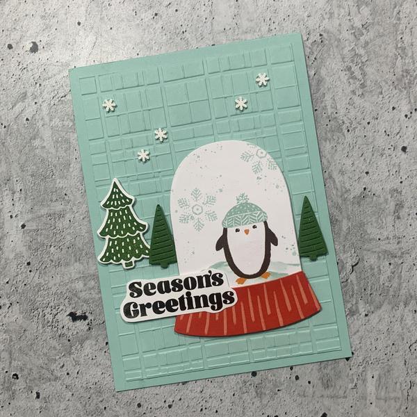 Frames & Flowers Just For You card.