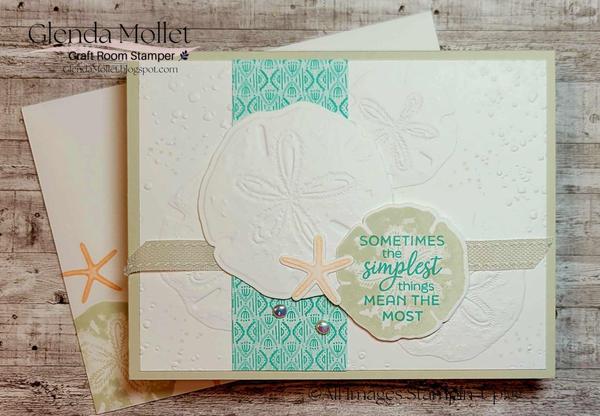 Season of Green & Gold Christmas card